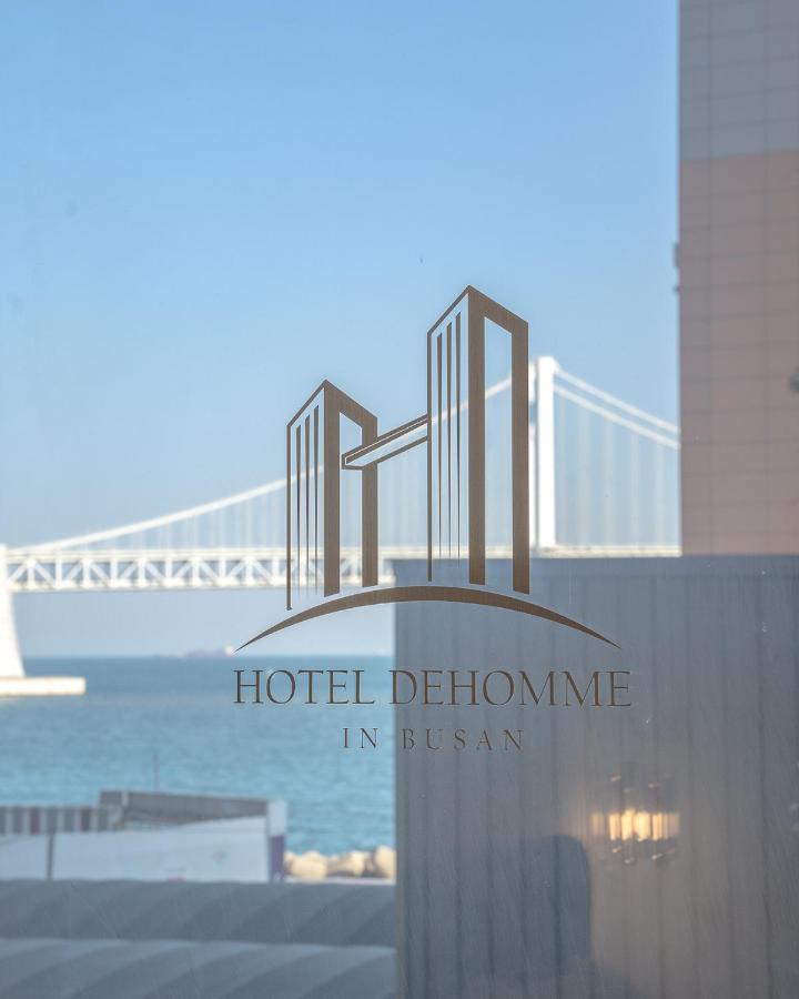 De Homme Hotel Пусан Экстерьер фото